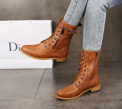 Classic Orthopedic Boots with Timeless Style