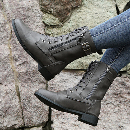 Vintage Inspired Orthopedic Boots