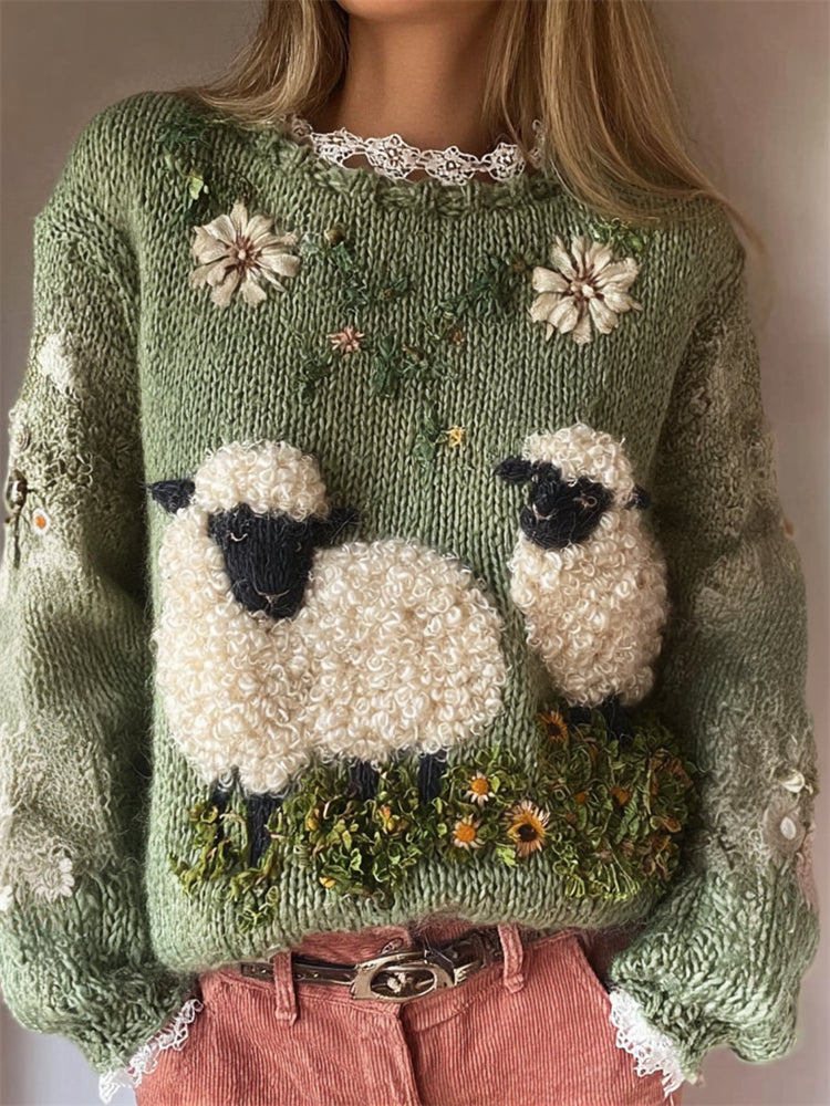 Gracefully Designed Sweater