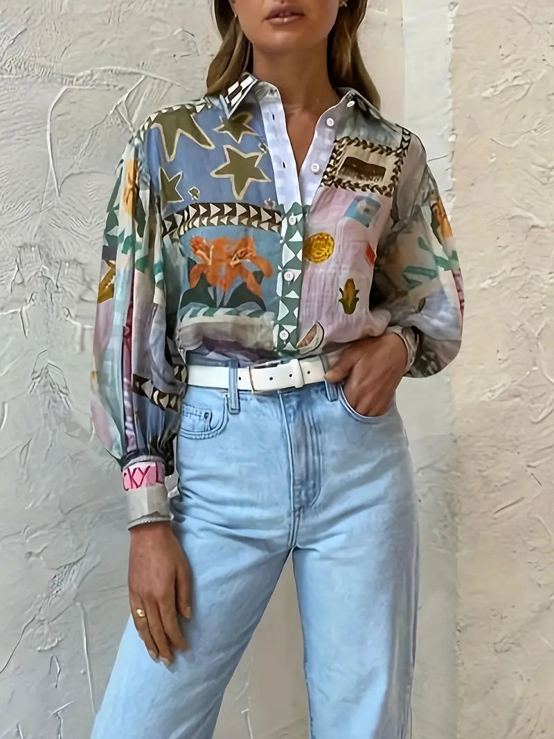 Timeless Vintage Style Blouse