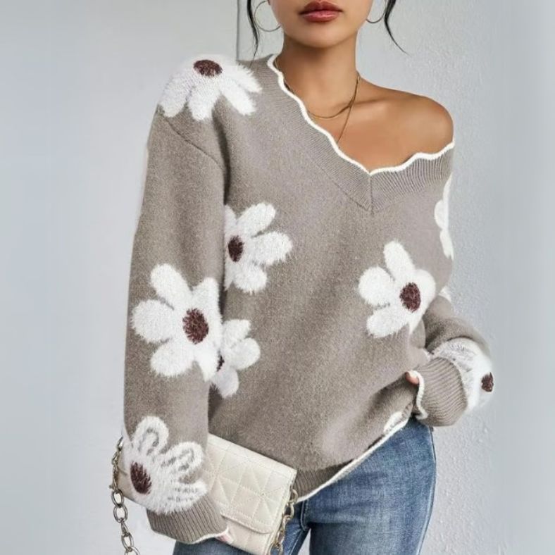 Gracefully Designed Sweater
