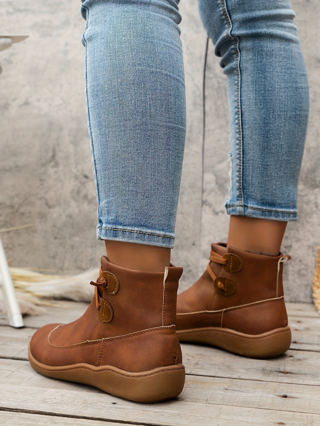 Vintage Inspired Orthopedic Boots