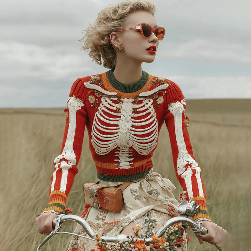 Gracefully Designed Sweater