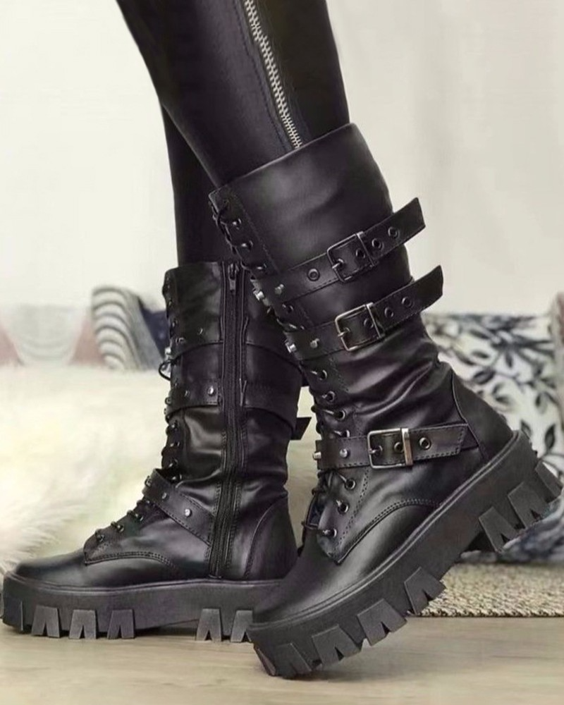 Chic Orthopedic Boots with Unique Design
