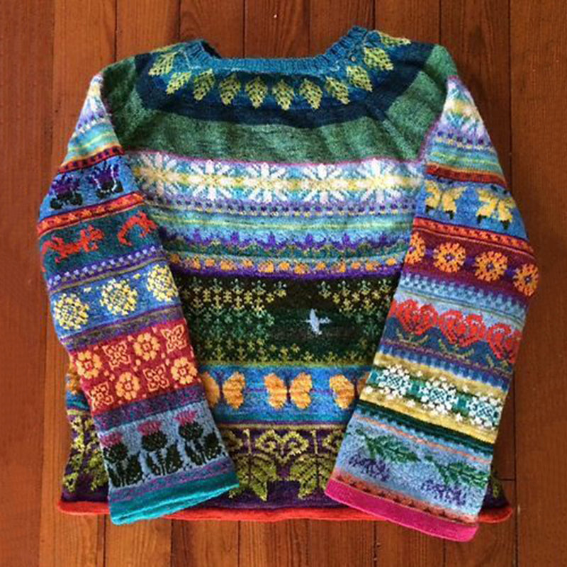 Timeless Vintage Style Sweater
