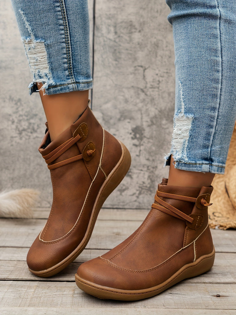 Vintage Inspired Orthopedic Boots