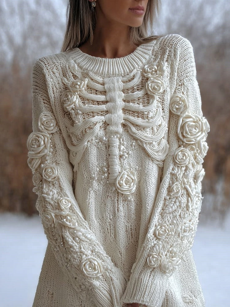 Gracefully Designed Sweater