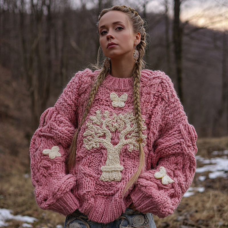 Gracefully Designed Sweater