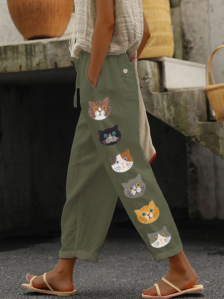Timeless Vintage Style Pants