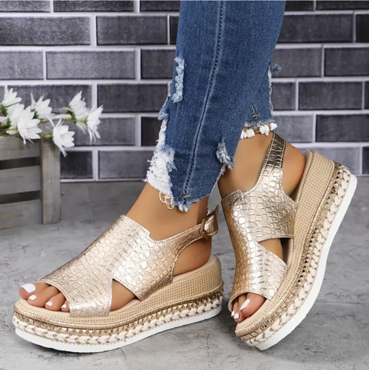 Vintage Inspired Orthopedic Sandals