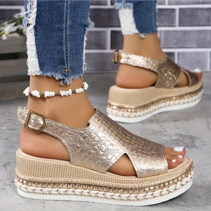 Vintage Inspired Orthopedic Sandals