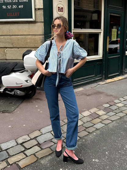 Timeless Vintage Style Blouse