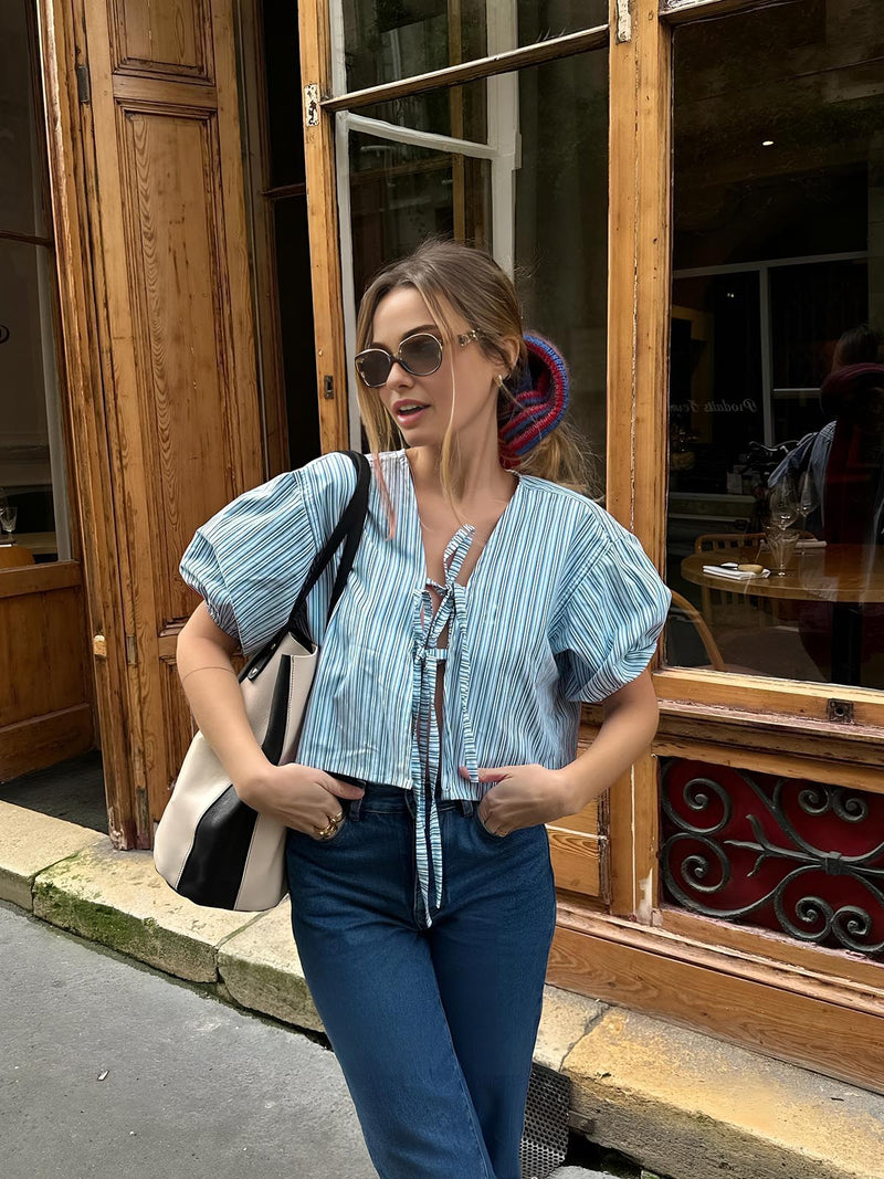 Timeless Vintage Style Blouse