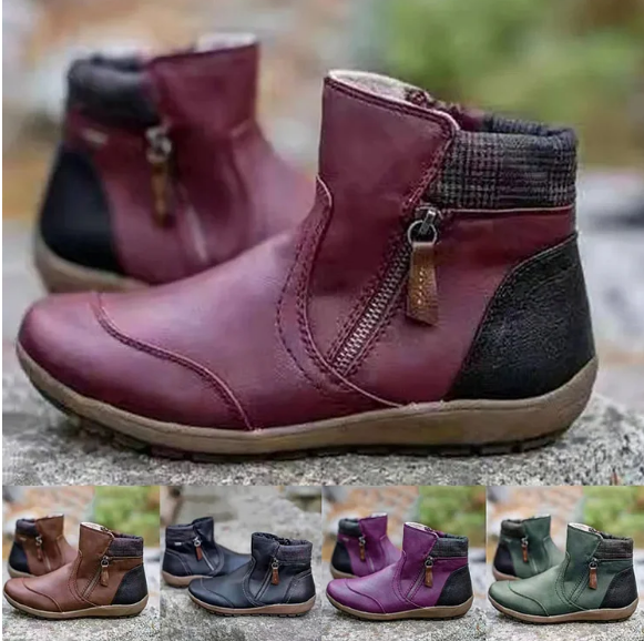 Vintage Inspired Orthopedic Boots
