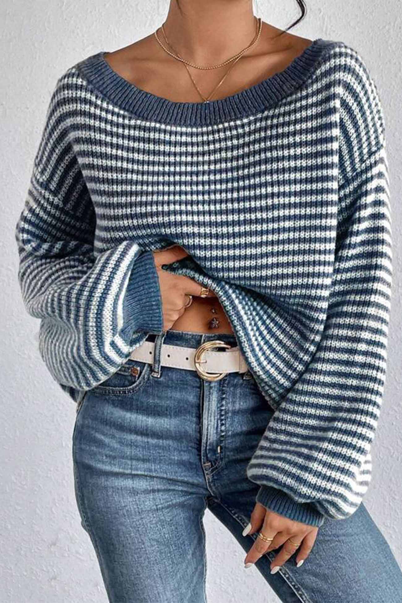 Gracefully Designed Sweater