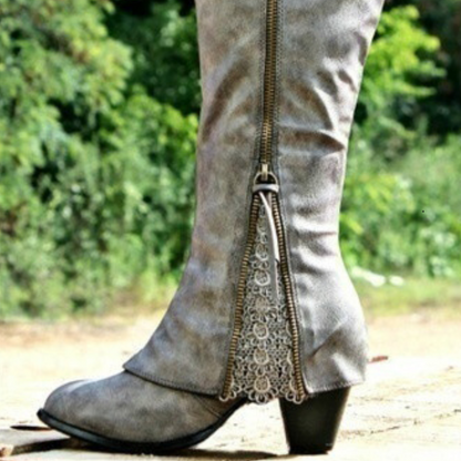 Chic Orthopedic Boots with Unique Design