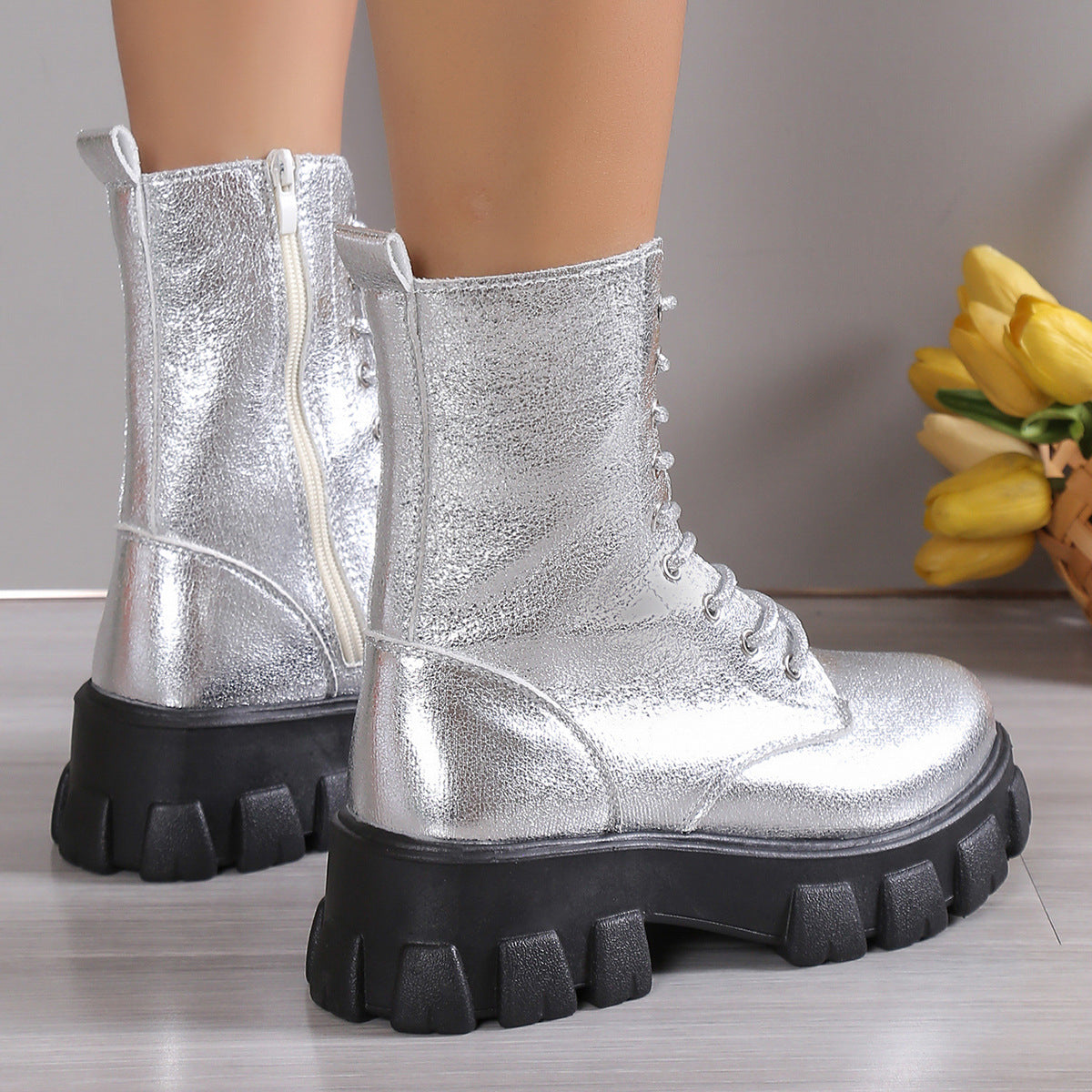 Classic Orthopedic Boots with Timeless Style