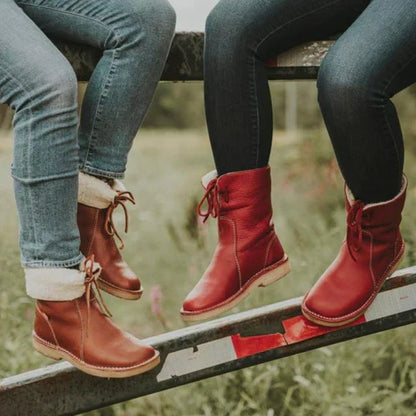 Classic Orthopedic Boots with Timeless Style