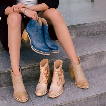 Chic Orthopedic Boots with Unique Design