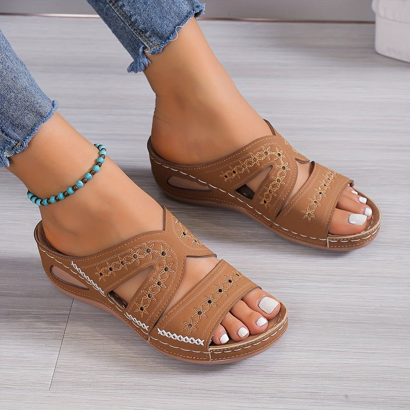 Classic Orthopedic Sandals with Timeless Style