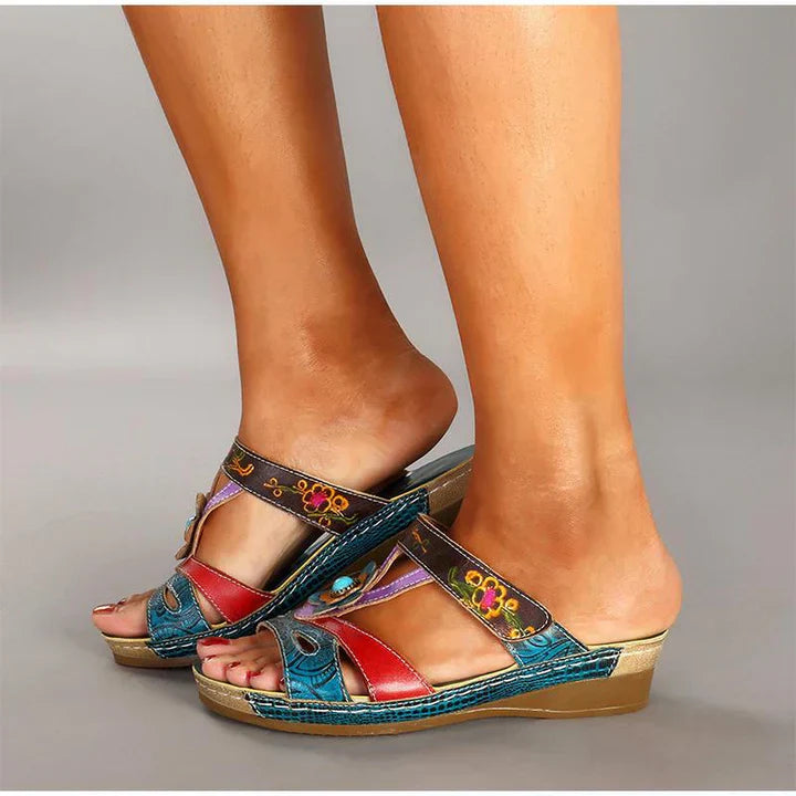 Vintage Inspired Orthopedic Sandals