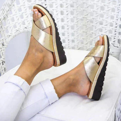 Vintage Inspired Orthopedic Sandals