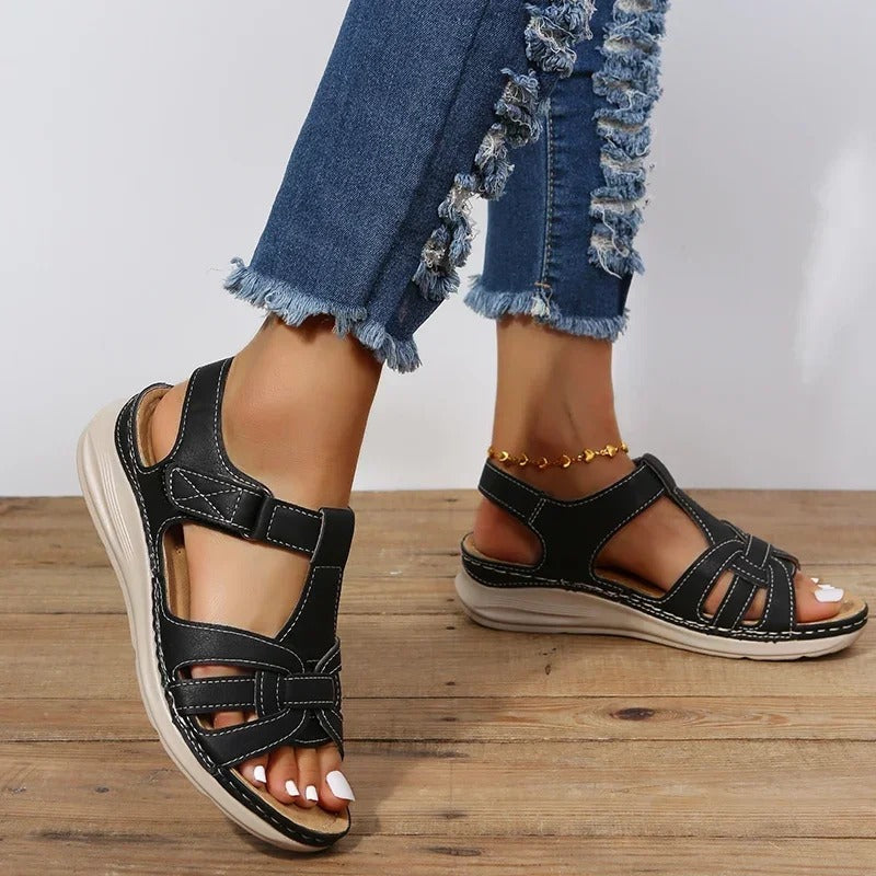 Vintage Inspired Orthopedic Sandals