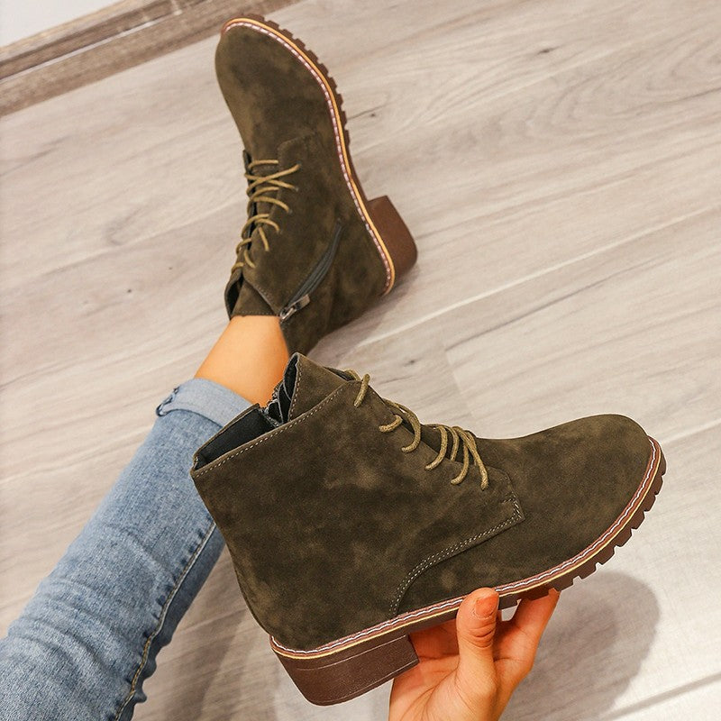 Classic Orthopedic Boots with Timeless Style