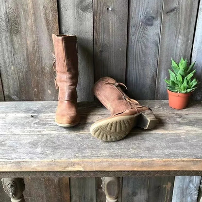 Chic Orthopedic Boots with Unique Design