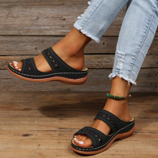 Vintage Inspired Orthopedic Sandals