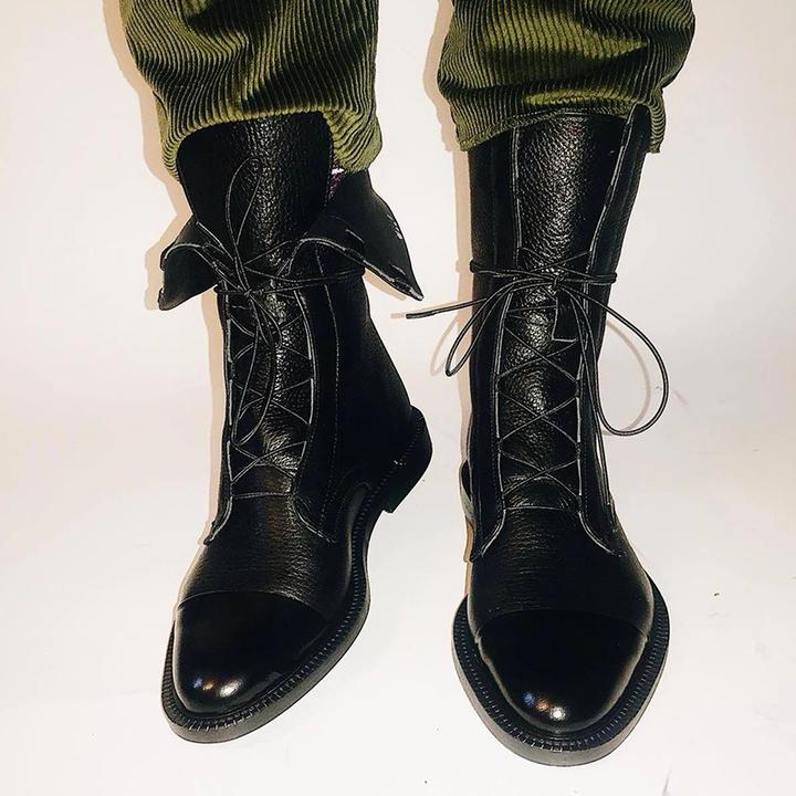 Classic Orthopedic Boots with Timeless Style