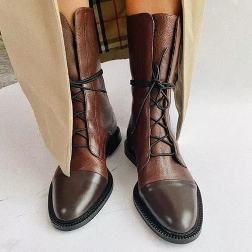 Classic Orthopedic Boots with Timeless Style