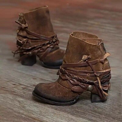 Classic Orthopedic Boots with Timeless Style