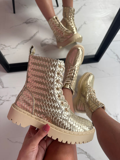 Vintage Inspired Orthopedic Boots