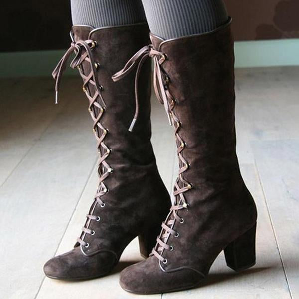 Vintage Inspired Orthopedic Boots
