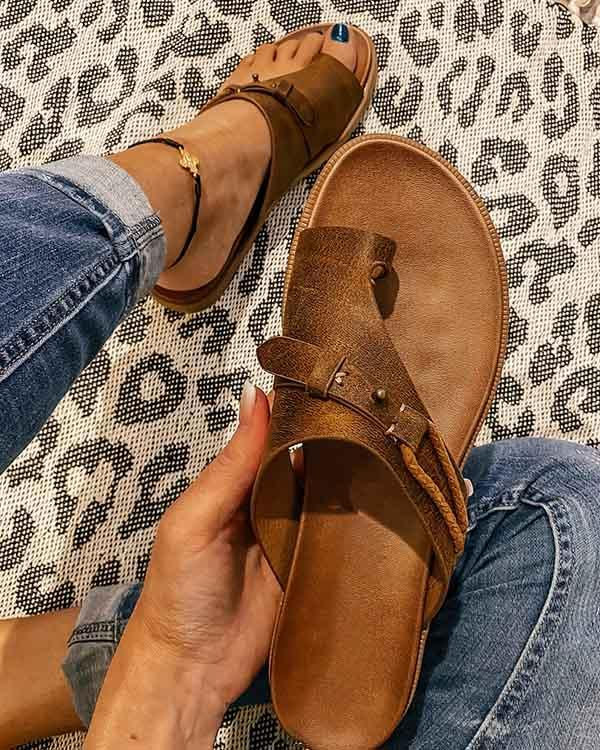 Chic Orthopedic Sandals with Unique Design