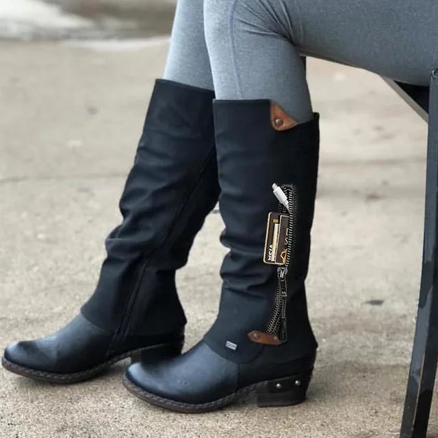 Vintage Inspired Orthopedic Boots