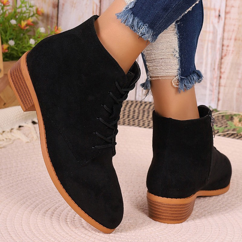 Classic Orthopedic Boots with Timeless Style