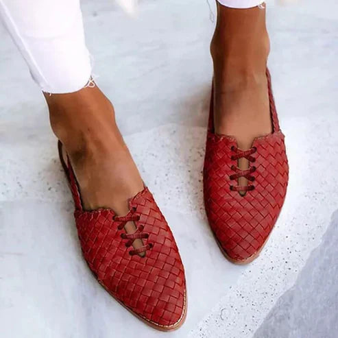Classic Orthopedic Flats with Timeless Style