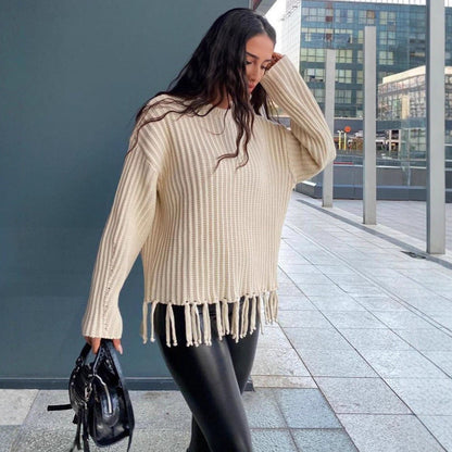 Gracefully Designed Pullover