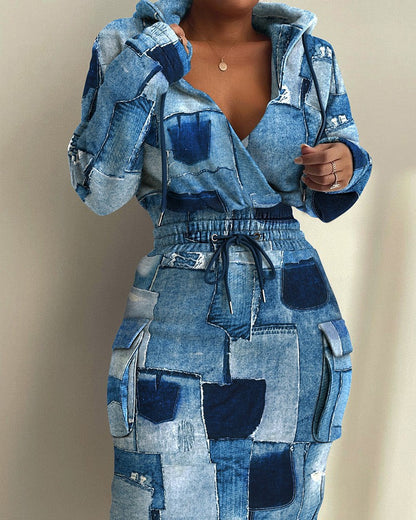 Jeansblau
