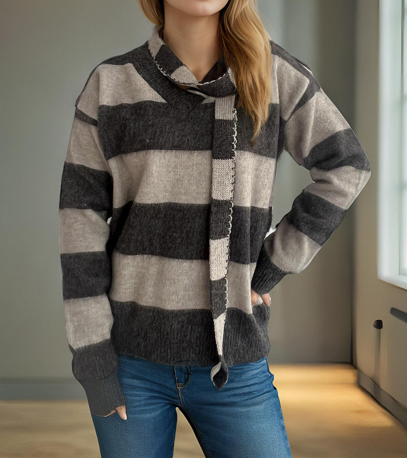 Gracefully Designed Pullover