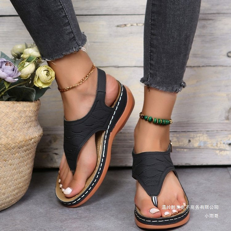 Classic Orthopedic Sandals with Timeless Style