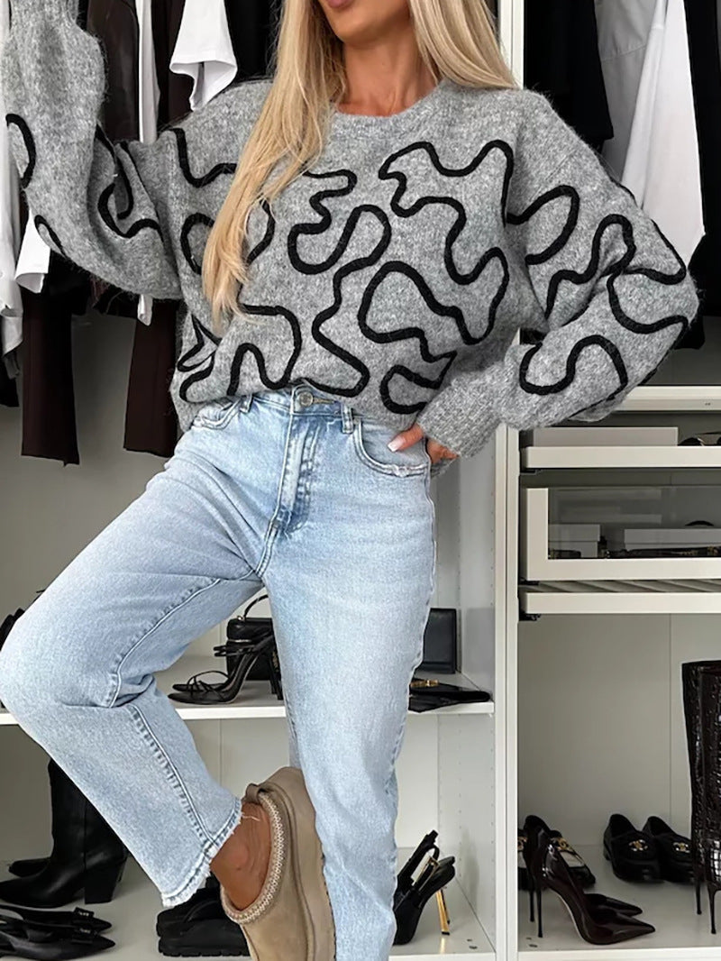 Gracefully Designed Pullover