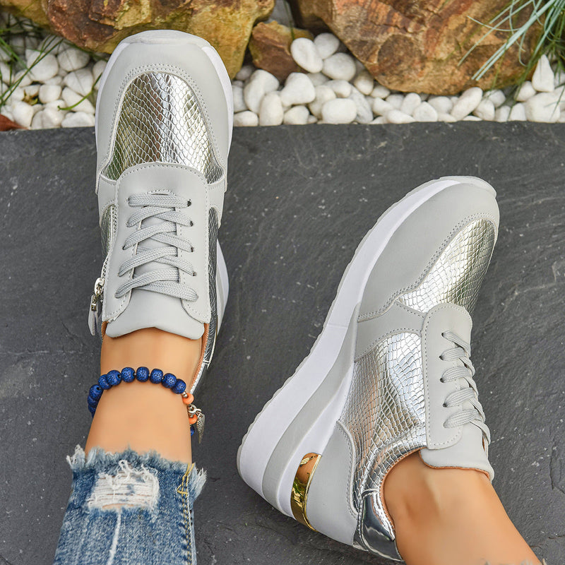 Chic Orthopedic Sneakers with Unique Design