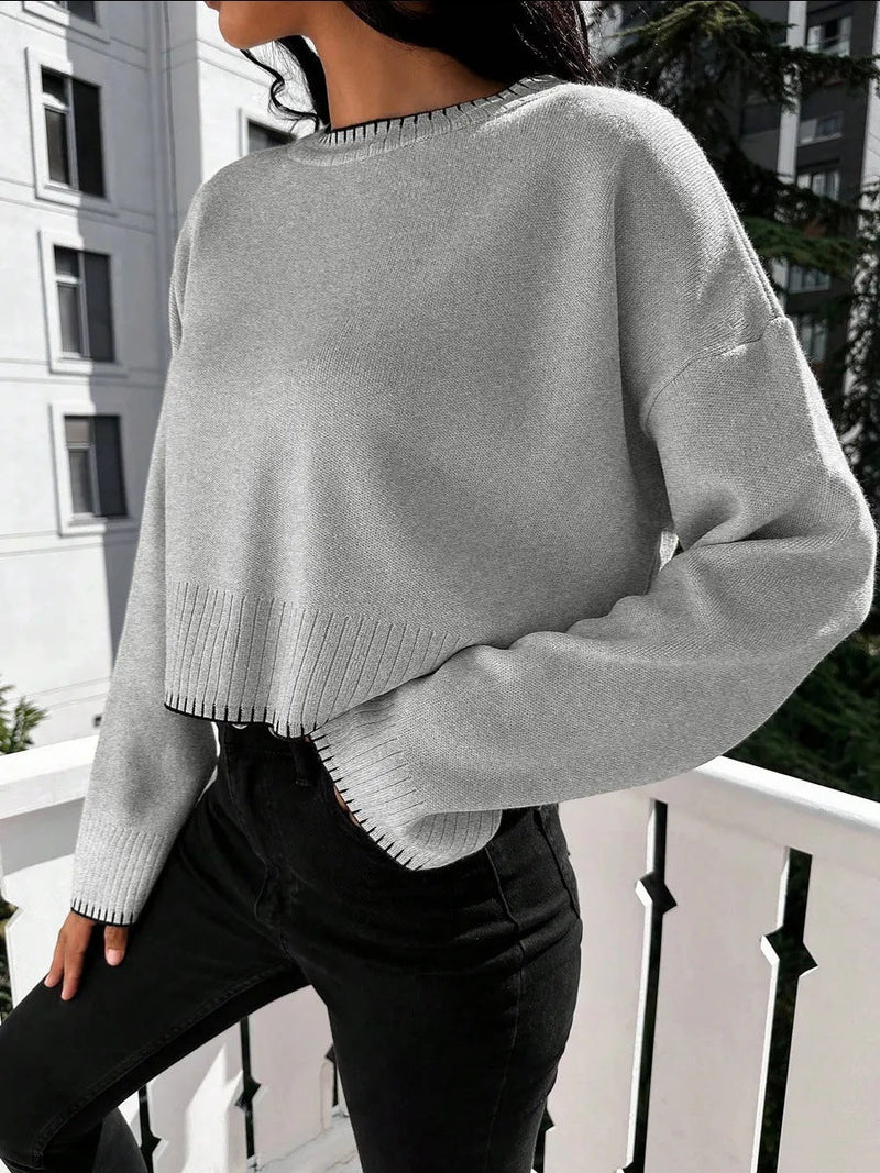 Gracefully Designed Pullover