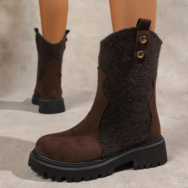 Classic Orthopedic Boots with Timeless Style