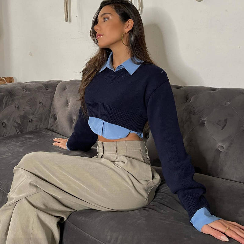 Gracefully Designed Pullover