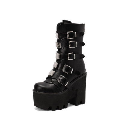 Chic Orthopedic Boots with Unique Design