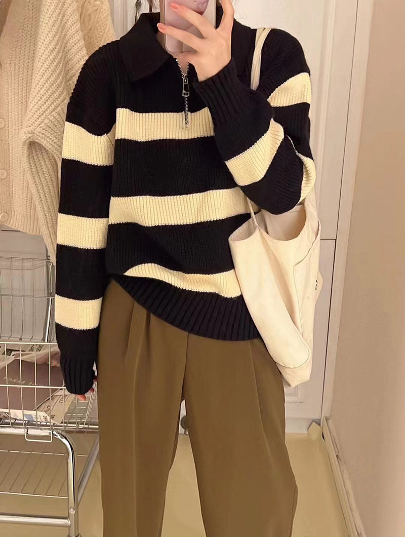 Timeless Vintage Style Pullover